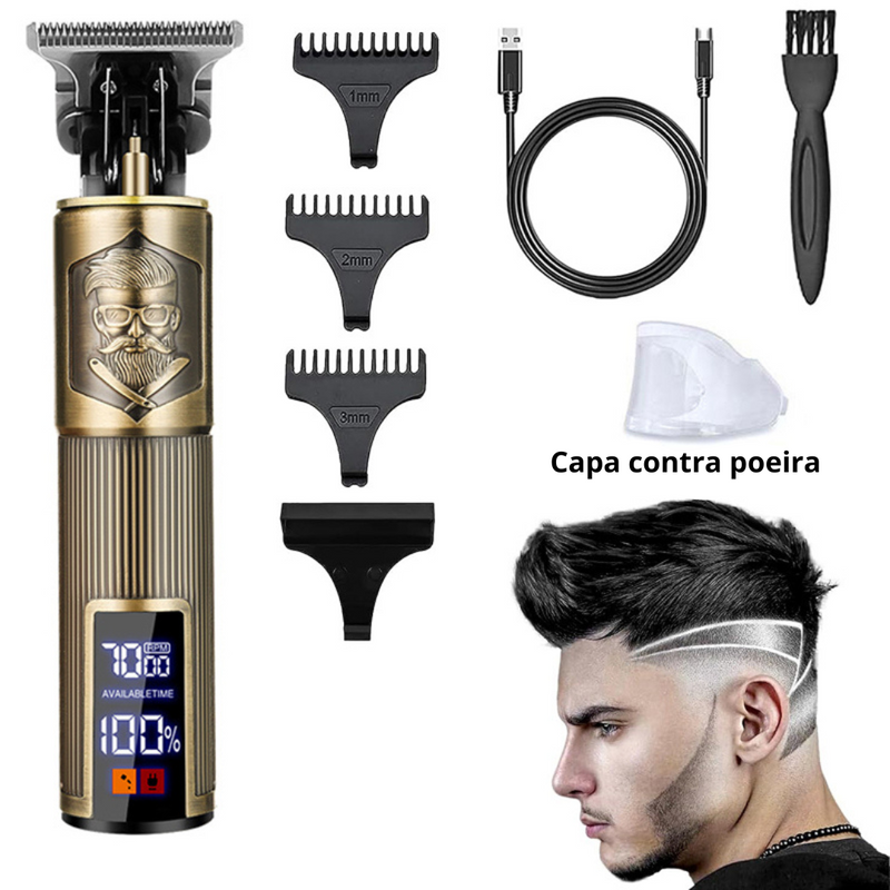 Máquina Profissional Corte Cabelo